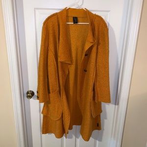Vintage Escaladya Yellow Wool Coat US Women’s Size 3X